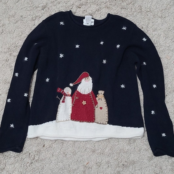 Christmas Sweater Christopher Banks M 